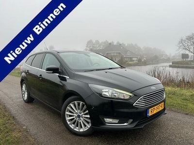 Zwart Occasion 2018 Ford Focus Titanium Stationwagen | € 6.950 (Duur)