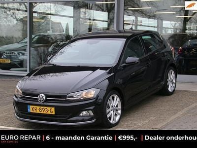 Zwart Occasion 2019 VW Polo Highline Hatchback | € 12.995 (Goede deal)