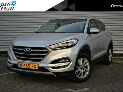 tweedehands Hyundai Tucson 1.6 GDi 132PK Comfort | Navigatie | Trekhaak | Parkeercamera | Stoelverwarming | Hoge zit | 1400KG geremd trekvermogen |