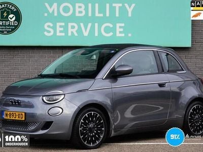 Grijs Occasion 2021 Fiat 500C La Prima Cabriolet | € 20.864 (Iets duurder)