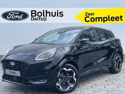 Zwart Nieuw 2025 Ford Puma ST-Line X SUV | € 33.640 (Eerlijke prijs)