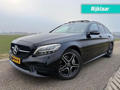 Occasion Mercedes C300e AMG 330 PK (242 kW) 2020 Zwart Stationwagen