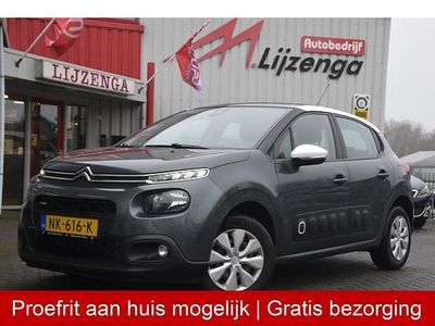 Grijs (metallic) Occasion 2017 Citroën C3 Feel Hatchback | € 7.999 (Eerlijke prijs)