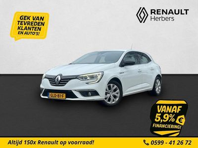 Occasion Renault Mégane GrandTour LIMITED 140 PK (102 kW) 2019 Wit Stationwagen