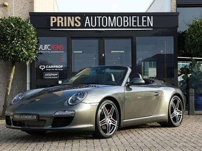 Occasion Porsche 911 Carrera 4S Cabriolet Chrono 385 PK (283 kW) 2009 Groen Cabriolet