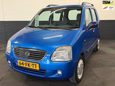 Blauw Occasion 2000 Suzuki Wagon R MPV | € 1.199 (Iets duurder)