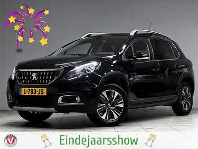 Zwart (metallic) Gebruikt 2019 Peugeot 2008 SUV | € 10.995 (Super prijs)