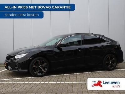 Zwart Occasion 2018 Honda Civic Executive Hatchback | € 16.995 (Eerlijke prijs)