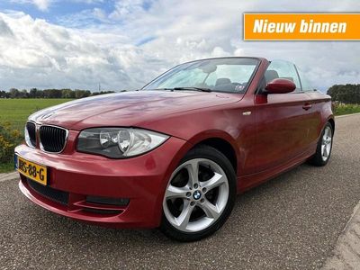 Occasion BMW 118 Cabriolet Executive 143 PK (105 kW) 2008 Rood Cabriolet