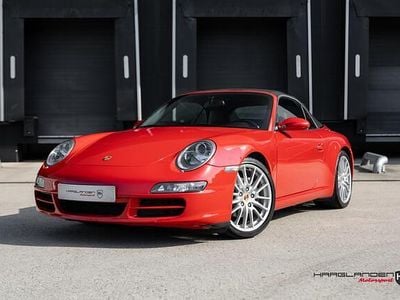 Occasion Porsche 911 Carrera Cabriolet 326 PK (239 kW) 2007 Rood Cabriolet