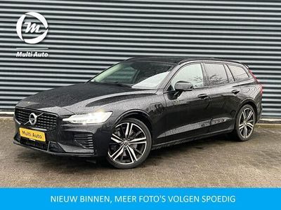 tweedehands Volvo V60 2.0 T6 Recharge AWD R-Design 350pk | Panodak | Pilot Assist | Adaptive Cruise | Leder | Camera | Stoel & Stuurverwarming | Led | Carplay |