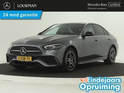 tweedehands Mercedes C300e 300e AMG Phev | Night-pakket | Electr. stoelen + M