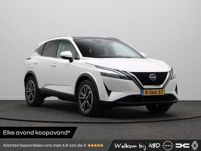 tweedehands Nissan Qashqai 158pk MHEV Xtronic Tekna | Rondomzicht camera| Stoel en Stuurverwarming | Voorruitverwarming | Panoramdak |