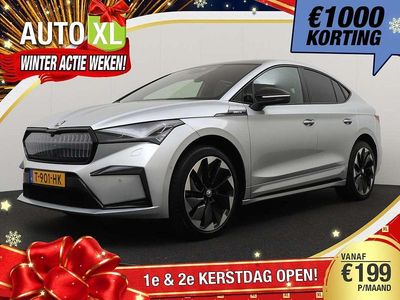 Grijs Gebruikt 2023 Skoda Enyaq iV SportLine SUV | € 33.940 (Eerlijke prijs)