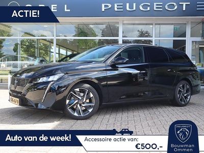 Zwart Occasion 2024 Peugeot 308 SW Allure Stationwagen | € 26.950 (Goede deal)