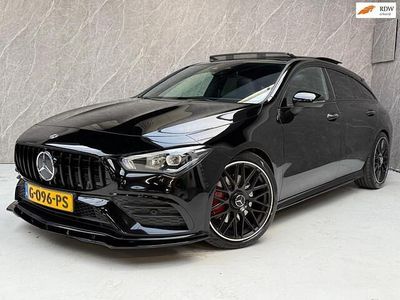 Zwart Occasion 2019 Mercedes CLA200 Shooting Brake AMG Stationwagen | € 21.950 (Iets duurder)
