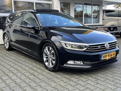 Zwart Gebruikt 2016 VW Passat R-line Stationwagen | € 10.950 (Duur)