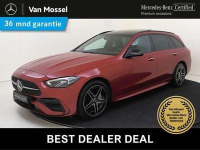 Occasion Mercedes C300e AMG 313 PK (230 kW) 2025 Rood Stationwagen
