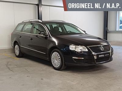 Zwart (metallic) Gebruikt 2007 VW Passat Comfortline Stationwagen | € 6.950 (Duur)