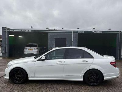 Wit Occasion 2009 Mercedes C280 Avantgarde Sedan | € 10.800 (Eerlijke prijs)