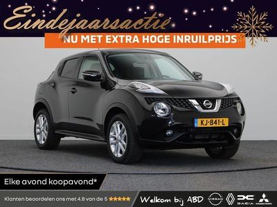 Zwart Gebruikt 2016 Nissan Juke Acenta SUV | € 9.945 (Eerlijke prijs)