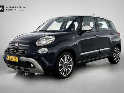 Zwart Gebruikt 2017 Fiat 500L Cross MPV | € 7.995 (Iets duurder)
