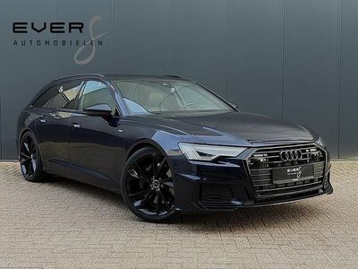 Occasion Audi A6 S-Line 299 PK (219 kW) 2022 Blauw Stationwagen