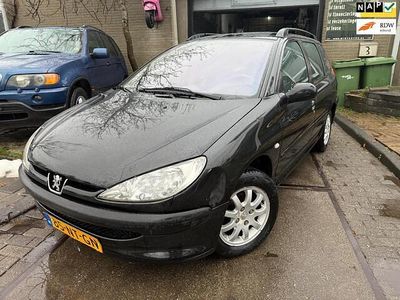 Occasion Peugeot 206 75 PK (55 kW) 2004 Zwart Stationwagen