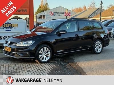 Zwart Gebruikt 2018 VW Golf VII Comfortline Stationwagen | € 14.914 (Eerlijke prijs)