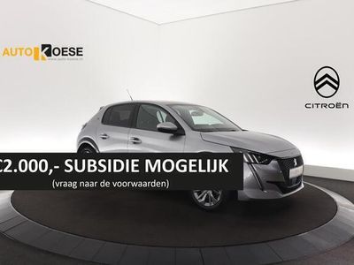 tweedehands Peugeot e-208 EV Allure 50 kWh 136 | €2.000 subsidie | Panoramad