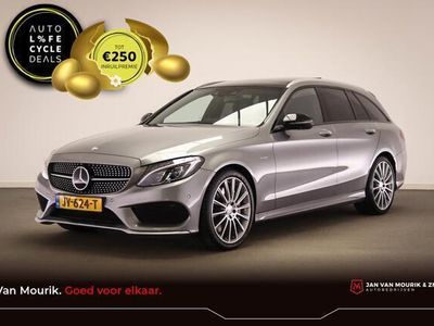 tweedehands Mercedes C43 AMG C-KLASSE EstateAMG 450 4MATIC | PANORAMADAK | RIJASSISTENTIE PACK | 360° CAMERA