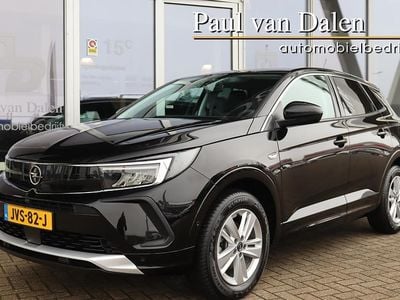 Zwart (metallic) Occasion 2024 Opel Grandland X Ultimate SUV | € 23.900 (Super prijs)