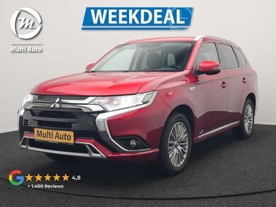 Rood Occasion 2021 Mitsubishi Outlander P-HEV Intense SUV | € 23.230 (Super prijs)