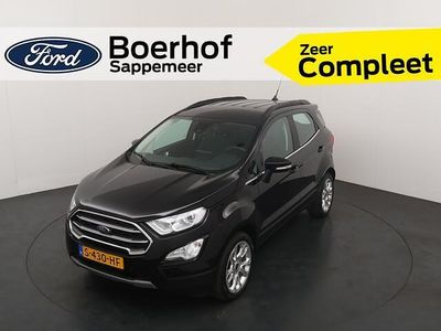Zwart Occasion 2023 Ford Ecosport Titanium SUV | € 19.400 (Eerlijke prijs)