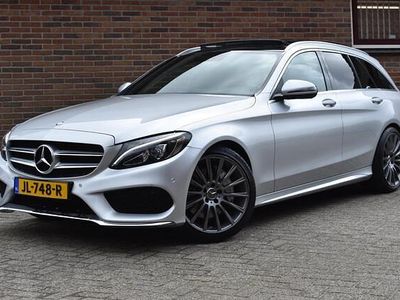 Occasion Mercedes C250 Prestige 211 PK (155 kW) 2016 Grijs (metallic) Stationwagen