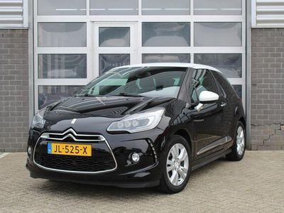 Occasion DS Automobiles DS3 So Chic 82 PK (60 kW) 2016 Zwart, metallic lak Hatchback