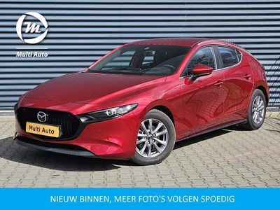 tweedehands Mazda 3 2.0 e-SkyActiv-G M Hybrid 122 Comfort | Adaptive Cruise | Camera | LED | Navi | Apple Carplay | Head Up | Stuur & Stoelverwarming |