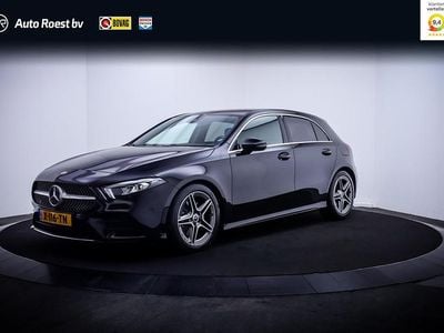 Zwart Gebruikt 2019 Mercedes A220 AMG line Hatchback | € 28.025 (Eerlijke prijs)