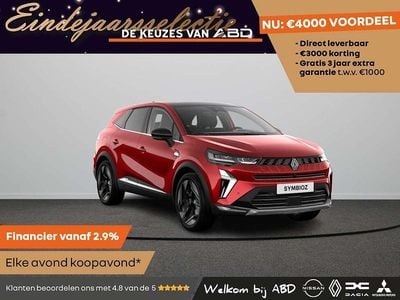Rood Nieuw 2025 Renault Symbioz Iconic SUV | € 42.546 (Iets duurder)