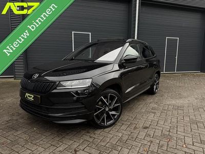 Occasion Skoda Karoq SportLine 150 PK (110 kW) 2021 Zwart SUV