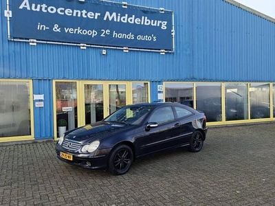 Occasion Mercedes C200 163 PK (119 kW) 2002 Blauw (metallic) Coupé