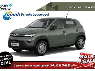 Nieuw Dacia Spring Essentiel 2026 Lichen kaki Hatchback