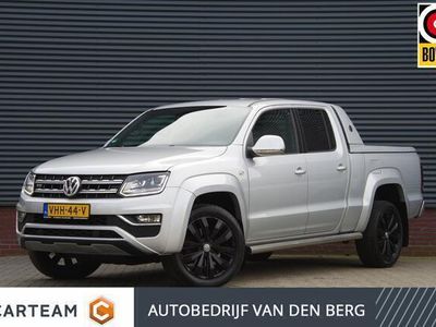 tweedehands VW Amarok 3.0 TDI V6 4Motion Aventura DC-5P, 260PK AUT. LED, LEDER, 3,5T TREKHAAK, CAMERA, NAVI, CRUISE, CLIMA, STOELVERWARMING, APPLE CARPLAY, NL AUTO, NAP