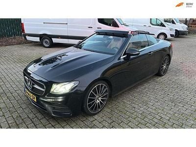 Zwart Occasion 2019 Mercedes E200 Premium Plus Cabriolet | € 37.500 (Eerlijke prijs)