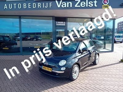 Zwart Gebruikt 2015 Fiat 500 Lounge Hatchback | € 6.250 (Eerlijke prijs)