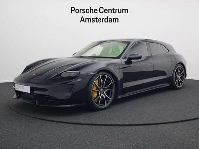 Zwart, metallic lak Gebruikt 2024 Porsche Taycan Turbo S Sport Turismo Sedan | € 139.950