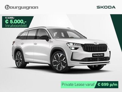 Wit Nieuw 2025 Skoda Kodiaq Business Line SUV | € 57.790 (Iets duurder)