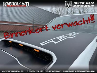 tweedehands Dodge Ram PICKUP 1500 TRX | 702PK!! | LPG | DIAMONBACK cover| HEAD-UP| TREKHAAK | PANORAMADAK| STOELKOELING V/A | FULL OPTIONS| !!!BINNENKORT VERWACHT!!! | Geheel rijklaarprijs | DIRECT RIJDEN |