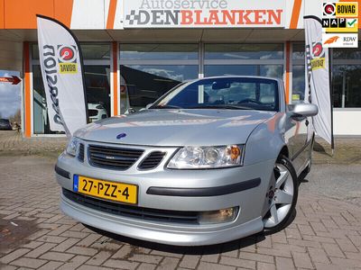 tweedehands Saab 9-3 Cabriolet 2.0T 210 PK Aero BJ.2004 / Leder / Stoelverwarming / Navi / Pdc / Topuitvoering !!