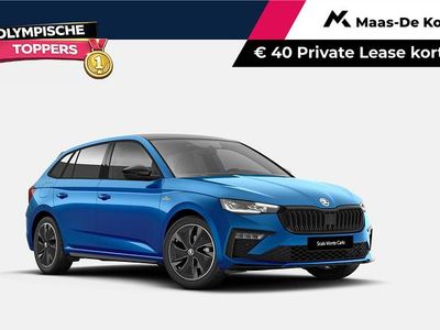 Nieuw Skoda Scala Monte Carlo 2026 Blauw Hatchback